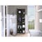 Tuhome Urano Mirror Linen Cabinet, Four Interior Shelves, Five External Shelves, Smokey Oak MLI6584 - alternate 7